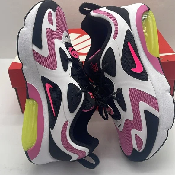 Nike WMNS AIR MAX 200 Sneakers 
BLACK/HYPER PINK CU4745 001 - Picture 11 of 16
